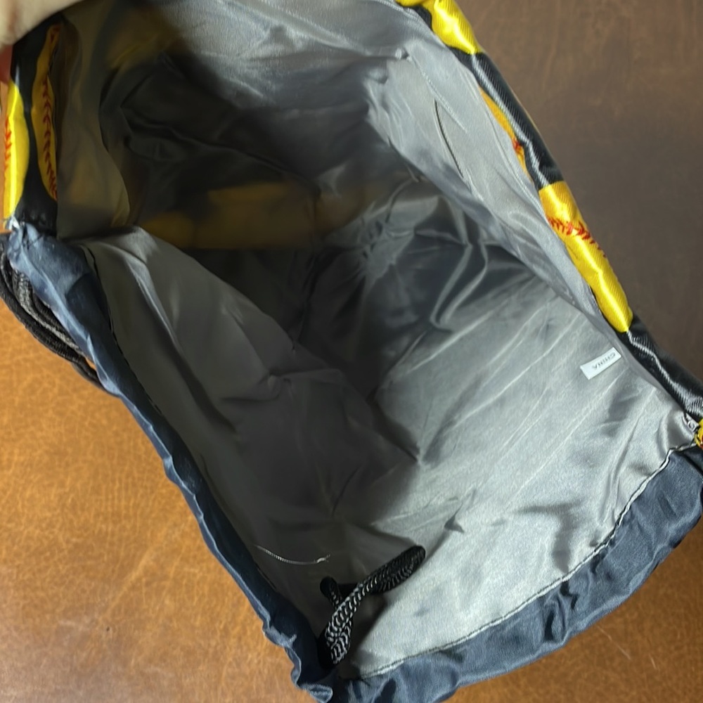 Drawstring Back Pack - Softball - image 4